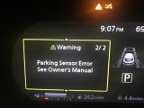 Nissan Kicks Warning Parking Sensor Error See Owners Manual