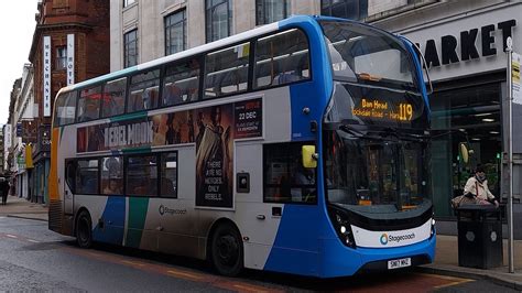 Stagecoach Manchester 10845 SN17 MHZ ADL Enviro400 MMC