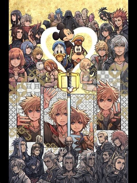 Kingdom Hearts Poster For Sale By Drchipotle Redbubble