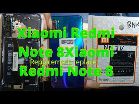 How To Replace Redmi Note 8 Battery Replacement Redmi Mobile