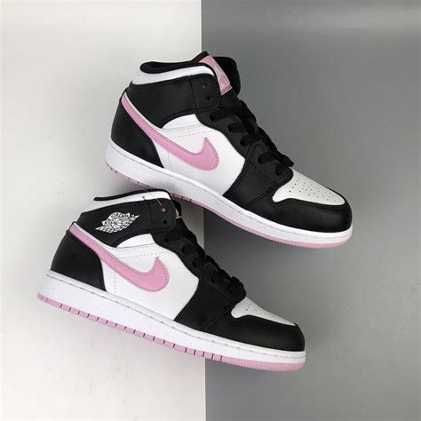 Air Jordan 1 Mid White Light Arctic Pink For Sale – The Sole Line