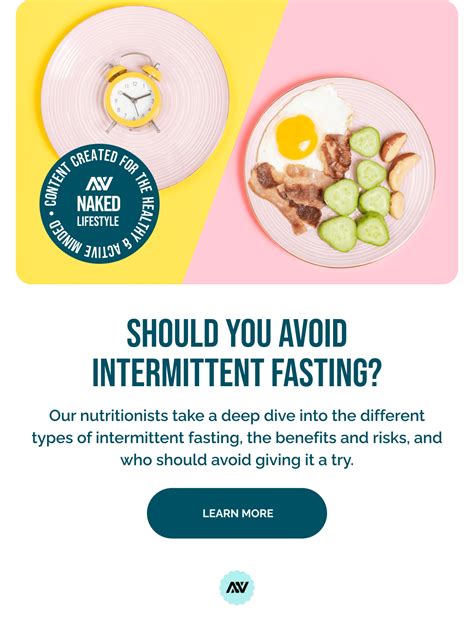 The Pros And Cons Of Intermittent Fasting Naked Nutrition