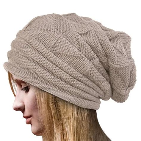 Outdoor Wool Cap Pile Caps Pleat Folding Knitted Hats New Womens