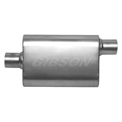 Gibson S Cft Superflow Stainless Steel Oval Gray Exhaust