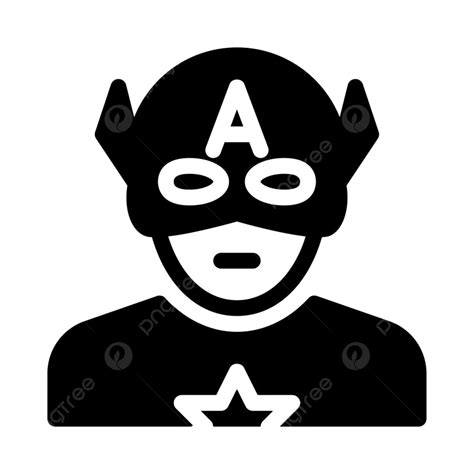 Captain America Superhero Clipart