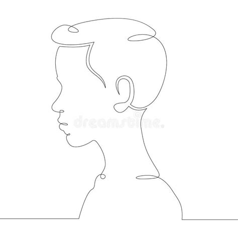 Boy Side Profile Drawing Learn how to draw or