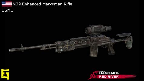 M39 Enhanced Marksman Rifle Operation Flashpoint Red River Youtube