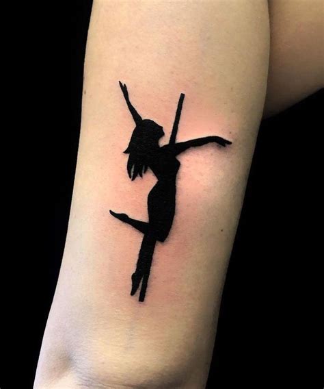 30 Pretty Pole Dance Tattoos Improve Your Temperament Dance Tattoo