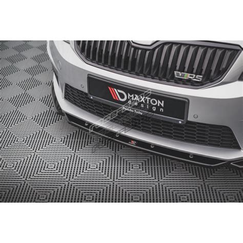 Front Splitter V Skoda Octavia Rs Mk Races Shop