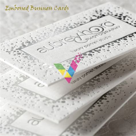 Embossed Business Cards | Wholesale Embossed Business Cards