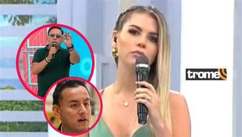 Brunella Horna Se Incomoda Y Arremete En Vivo Con Ricardo Rond N Video