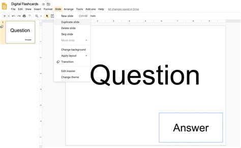 How To Create Digital Flashcards With Google Slides Literacy In Focus