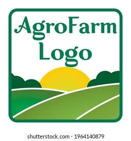 Organic Farm Logo Design Template Stock Vector (Royalty Free ...