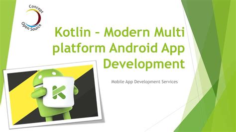 Ppt Kotlin Modern Multi Platform Android App Development