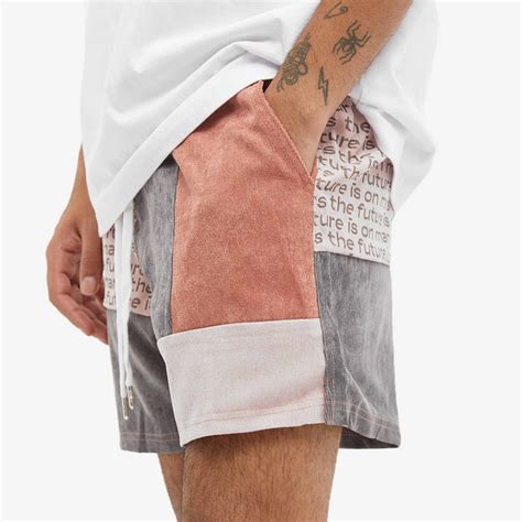 TFIOM Corduroy Patchwork Shorts Supermoon END GB