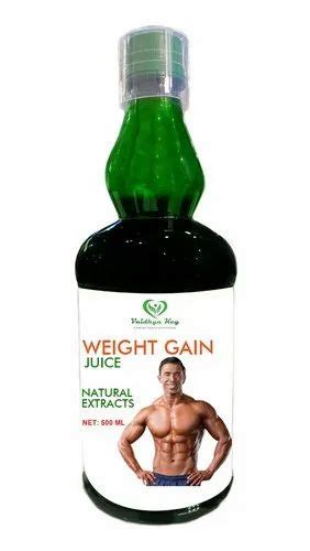 Weight Gain Juice Packaging Type Bottle Packaging Size 1000 Ml At Rs 190bottle In Jaipur