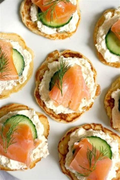 Smoked Salmon Blini Canapés Artofit