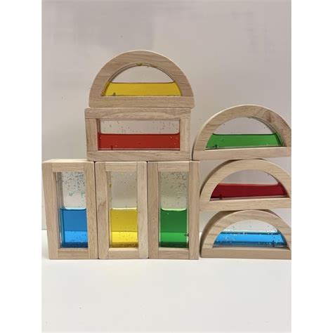 Bloques Sensoriales Arco Iris Guidecraft Home Decor Decor