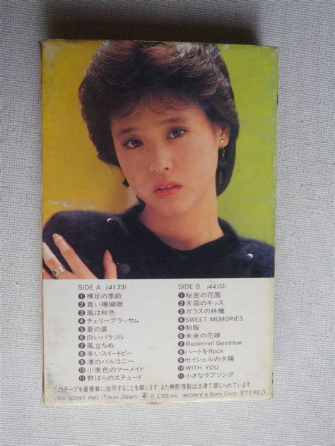 Yahooオークション カセット 松田聖子 Seiko Plaza 歌詞カード付