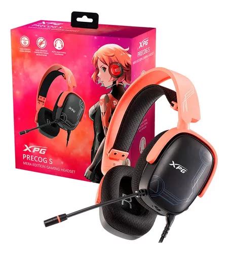 Diadema Gamer Al Mbrica Xpg Precog S Edici N Mera Color Negro