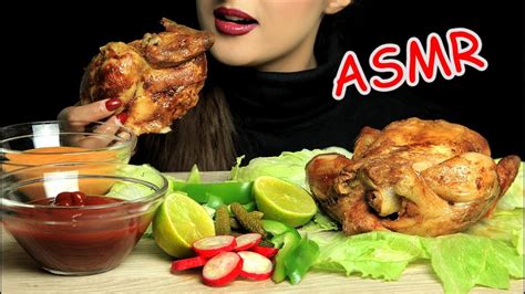 Asmr Whole Rotisserie Chicken Mukbang Eating Sound No Talking