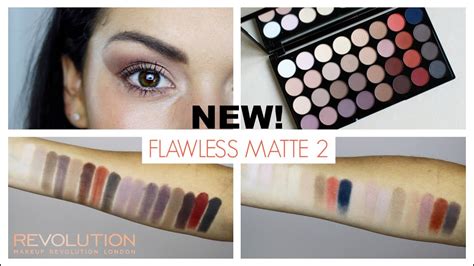 Makeup Revolution Flawless Ultra Eyeshadow Palette Tutorial