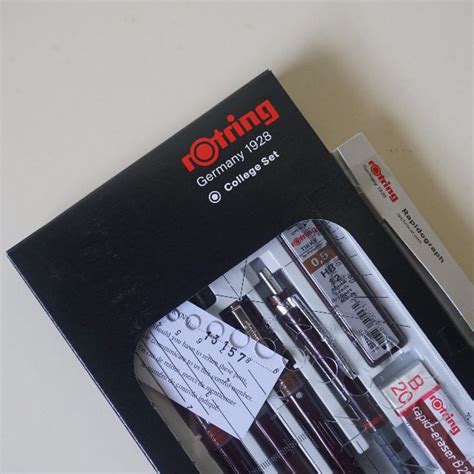 Rotring Technical Pens College Set S0699500 Hobbies Toys Stationery