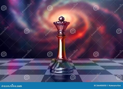 Chess Queen Figure 3d Illustration Stock Illustration Illustration