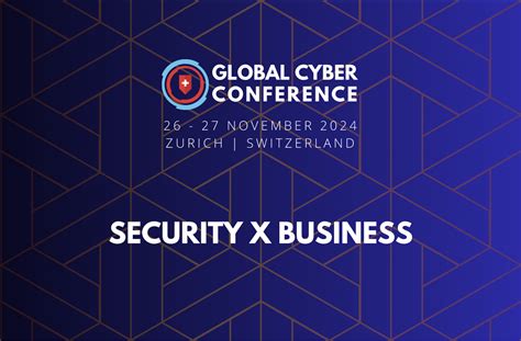 Global Cyber Conference 2024 InfoSecMap