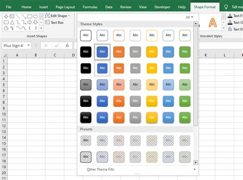 How To Insert Shapes In Excel In 6 Simple Steps