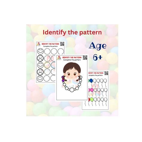 Identify Pattern Worksheets Maths Worksheet For Kids