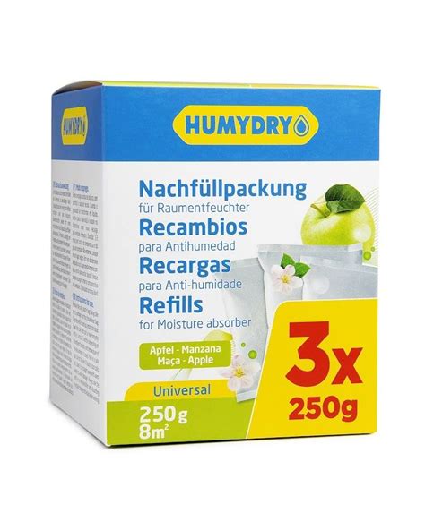 Humydry Recambios Antihumedad X G Para Deshumidificador