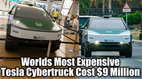 Worlds Most Expensive Tesla Cybertruck Cost Million Know Why