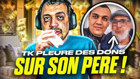 TK PLEURE À CAUSE DES DONS SUR SON PÈRE IL VEUT ARRÊTER DE LIVE