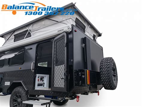 13ft Off Road Pop Top Hybrid Caravan Camper Trailer Bt01hc Balance Trailers