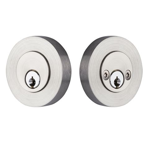 Stainless Steel Deadbolts Collection Modern Disc Double Cylinder