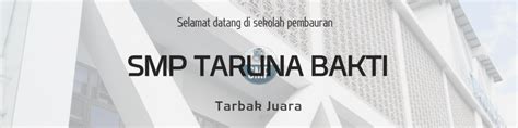 Smp Taruna Bakti Tarbak Juara