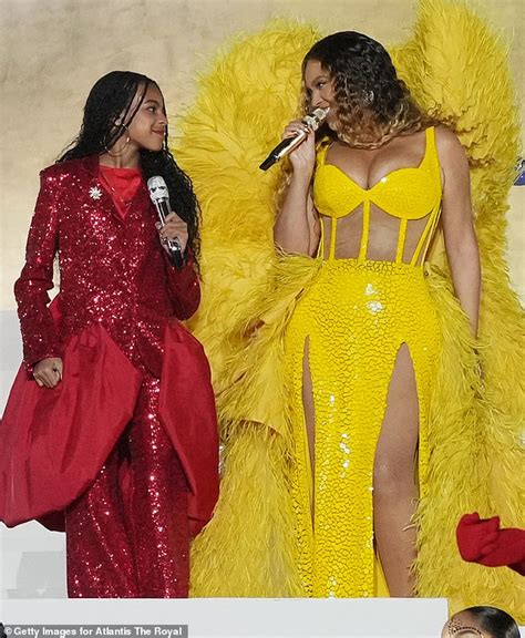 Beyonce Invites Daughter Blue Ivy 11 To Join Her On Stage During