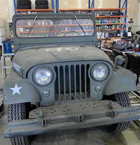 1958 Willys CJ 5 Green 4WD Manual For Sale Willys CJ 5 1958 For Sale