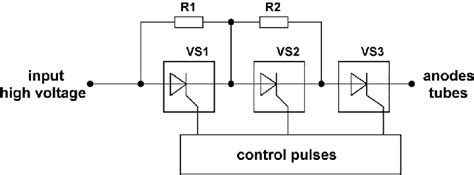 Circuit diagram of electronic switchs. | Download Scientific Diagram