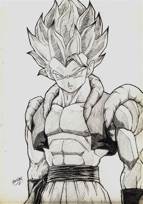 Pin De Dominik Grabowski En Dragon Ball Goku Dibujo A Lapiz Dibujo