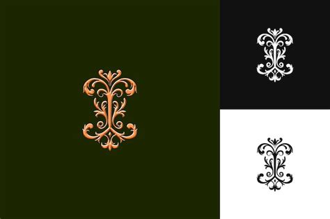 Letter L Logo With Royal Grandeur Monogram Logo Style Design