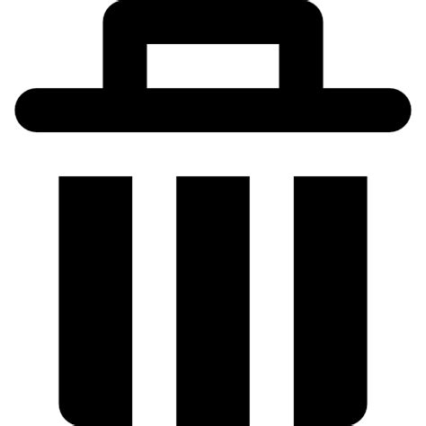 Garbage Basic Rounded Filled Icon