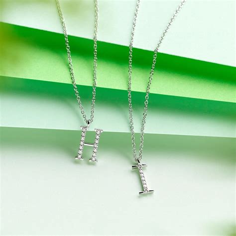 Diamond Initial Necklace A Pravins