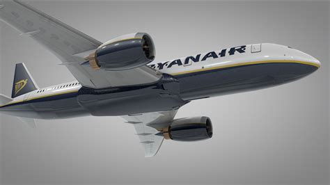 3D Boeing 787 Dreamliner Ryanair Model - TurboSquid 1614656