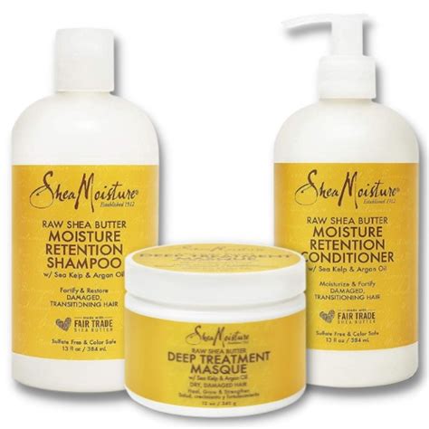 [ Iimono ] Sheamoisture Raw Shea Butter Retention Shampoo Restorative