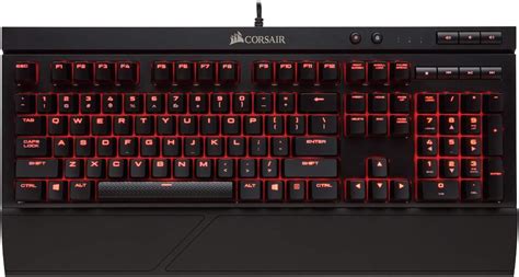 Corsair K68 Red LED Mechanical Gaming Keyboard - Keybumps