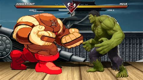 Juggernaut Vs Hulk Highest Level Incredible Epic Fight Youtube