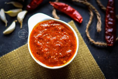 Home Made Schezwan Sauce Easy Schezwan Sauce Recipe Cooking From Heart