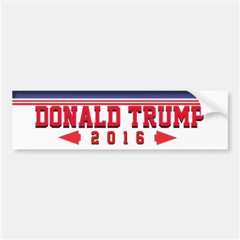 Donald Trump Bumper Sticker Zazzle